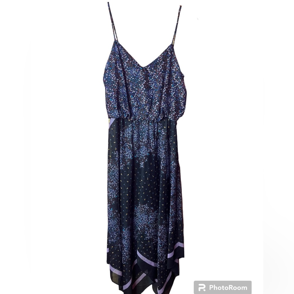 Vintage Sheer Black Floral ☀️ Dress